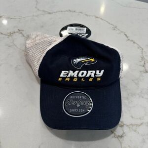 Zephyr Emory Eagles Navy and Cream Hat